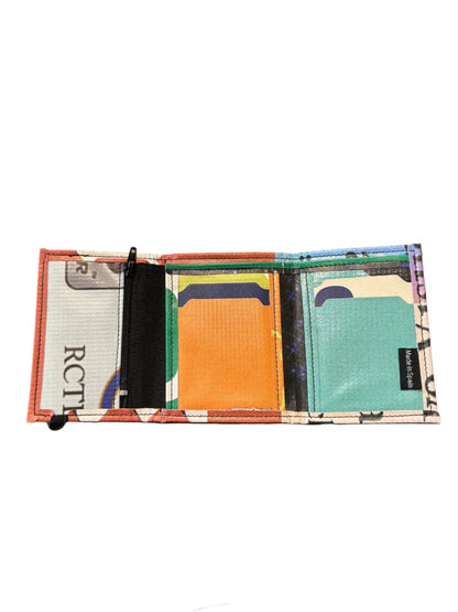 Kukkaro Upcycled Wallet Red- by NUKAK