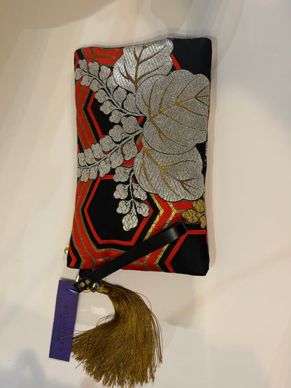 Obi Clutch Large clutch by Eclectera- floral