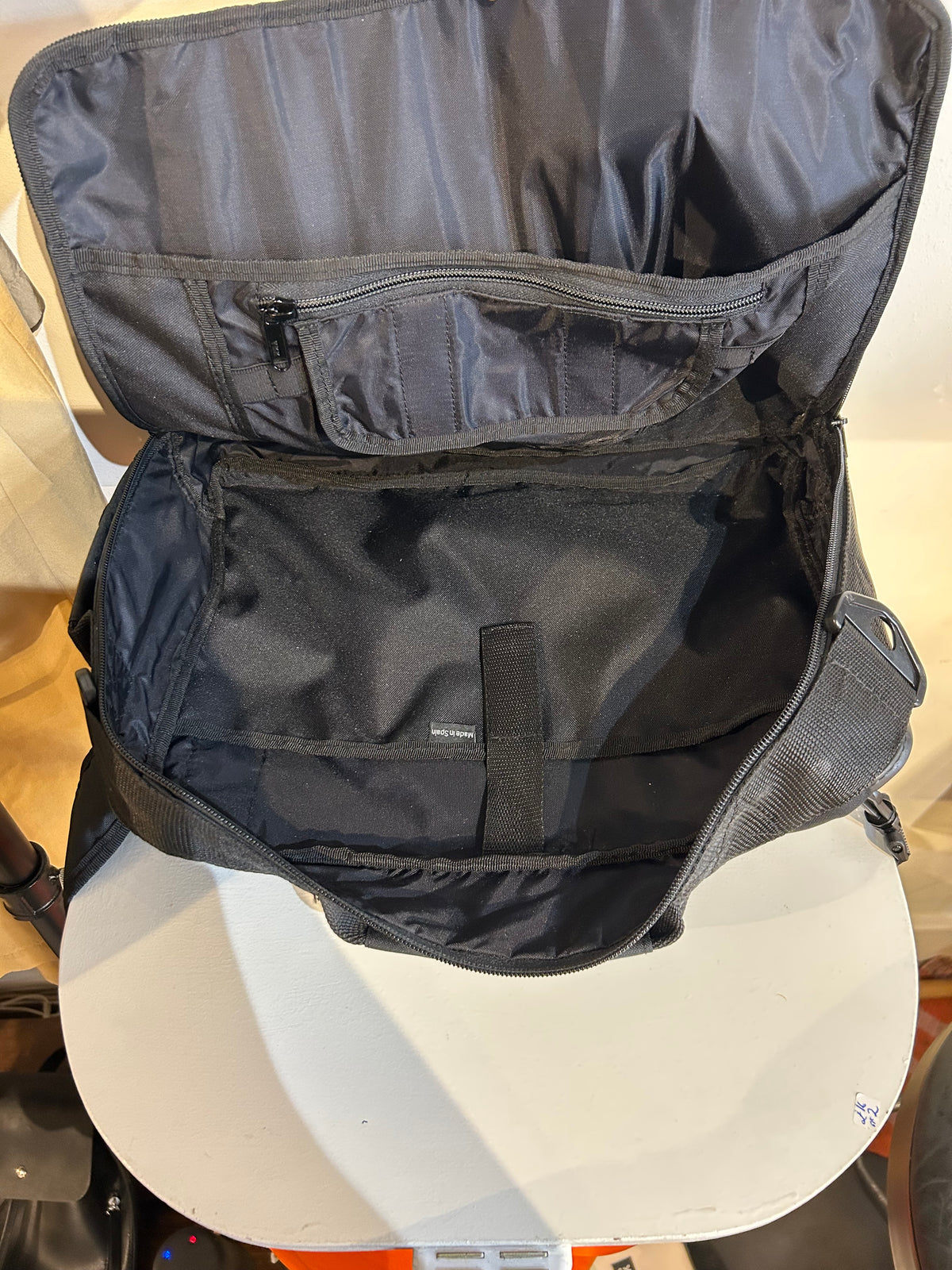 Workstation Bike Upcycled 2-way Backpack -by NUKAK