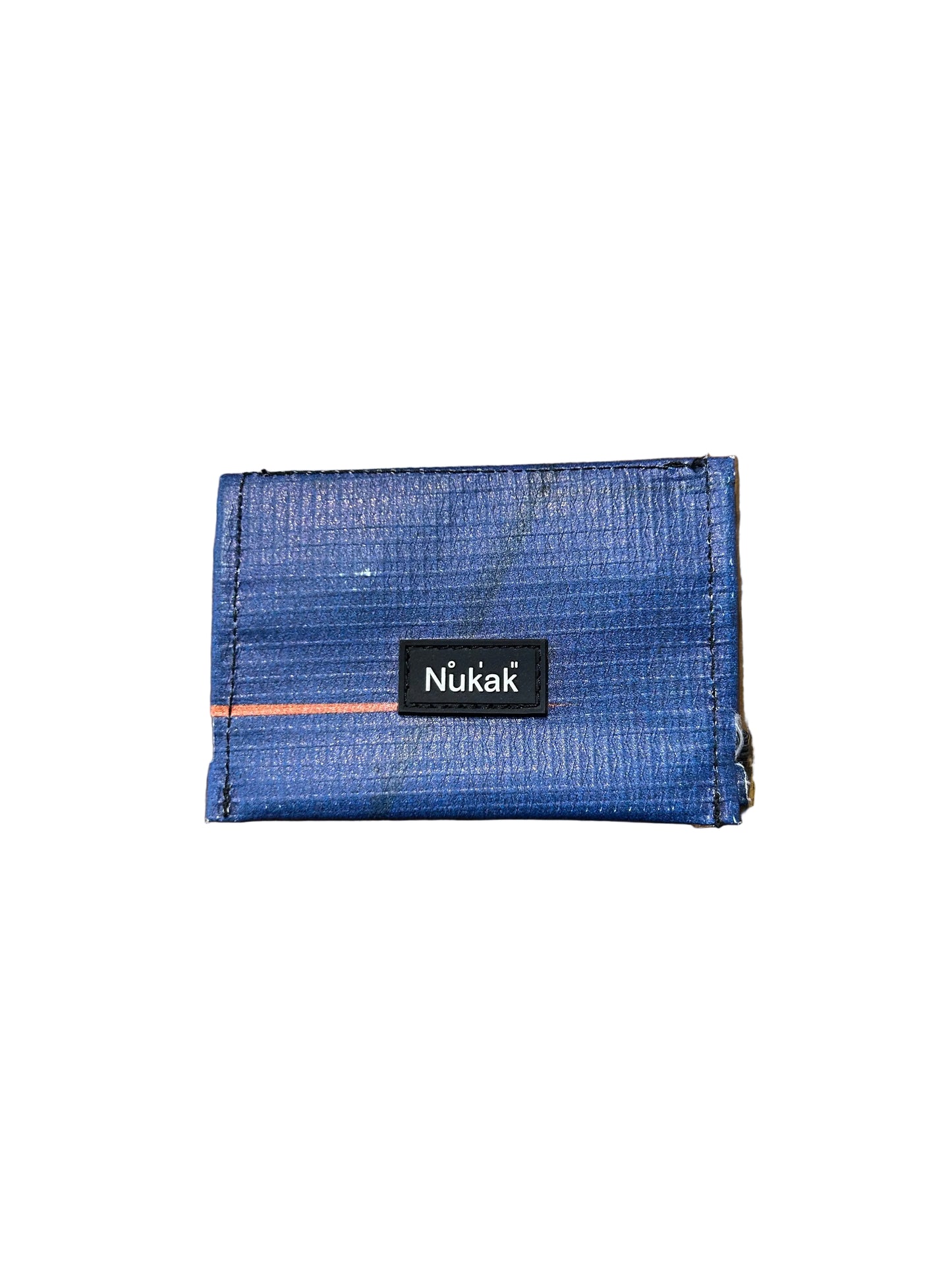 Micro Bann Upcycled Card Holder Blue- by NUKAK