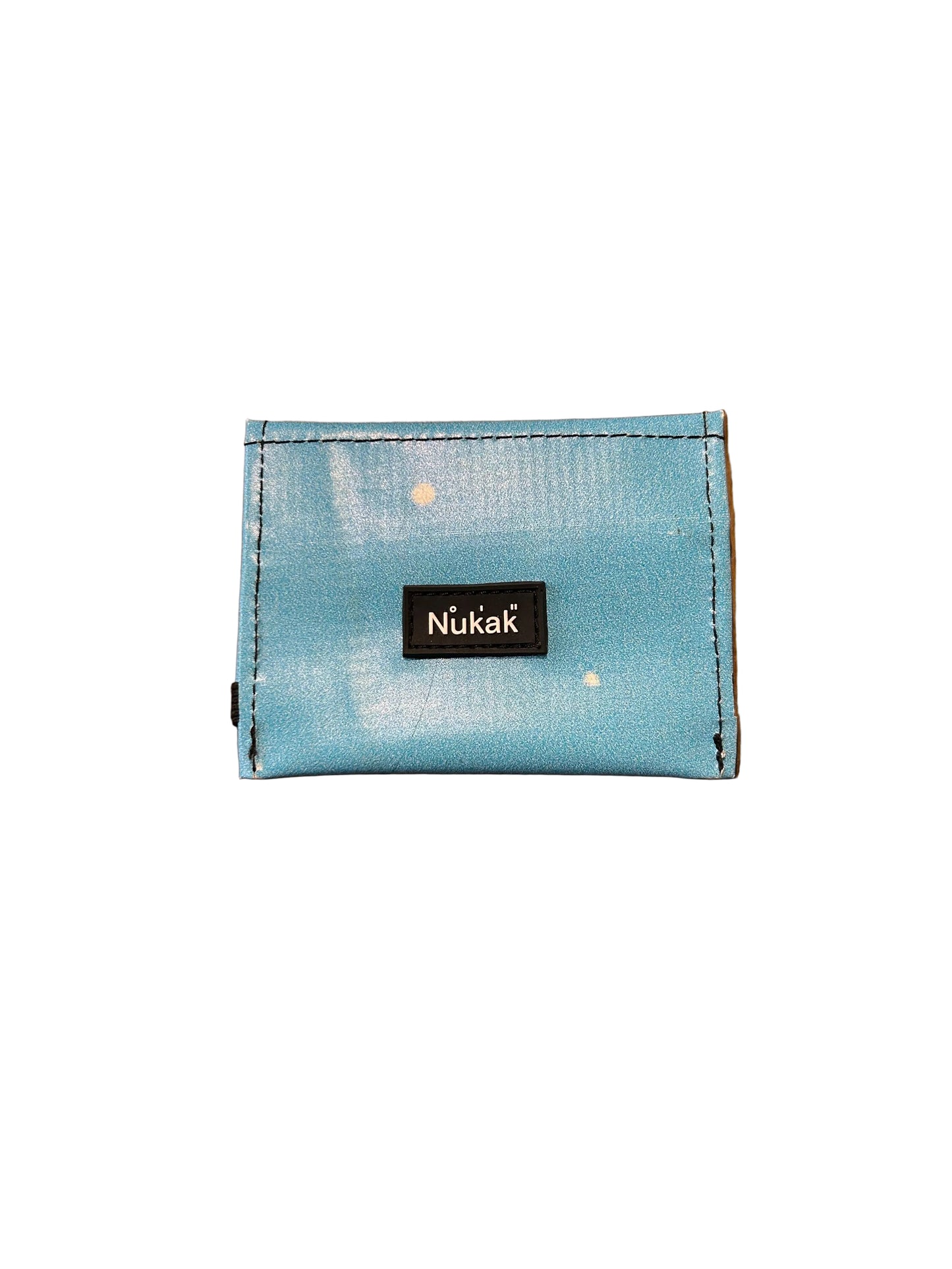 Micro Bann Upcycled Card Holder Sky Blue- by NUKAK
