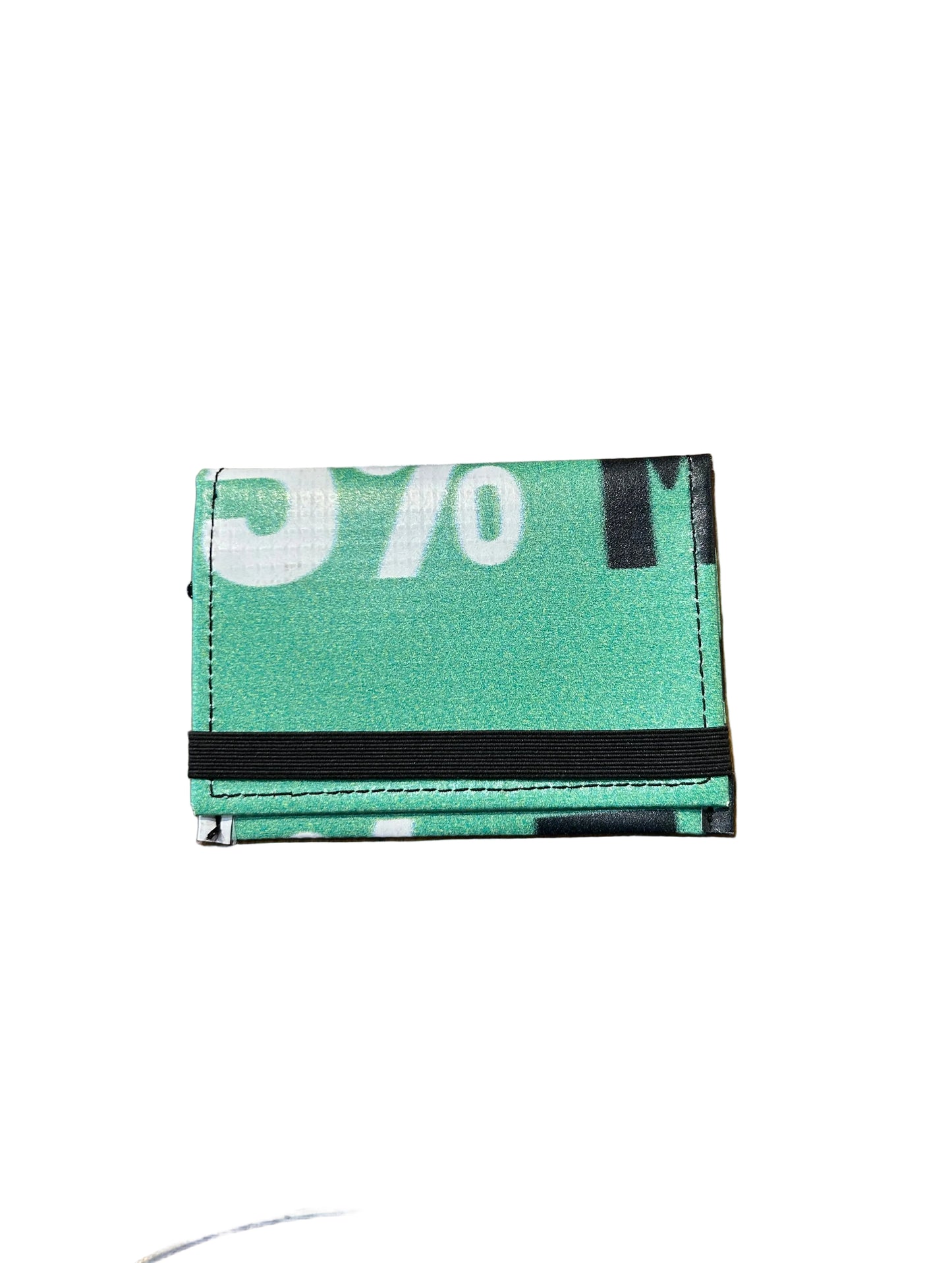 Micro Bann Upcycled Card Holder Green- by NUKAK