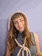 Knitted Mohair Hoods by Dot Knits