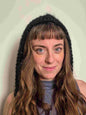 Knitted Mohair Hoods by Dot Knits