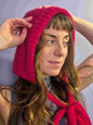 Knitted Mohair Hoods by Dot Knits