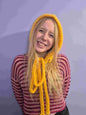 Knitted Mohair Hoods by Dot Knits