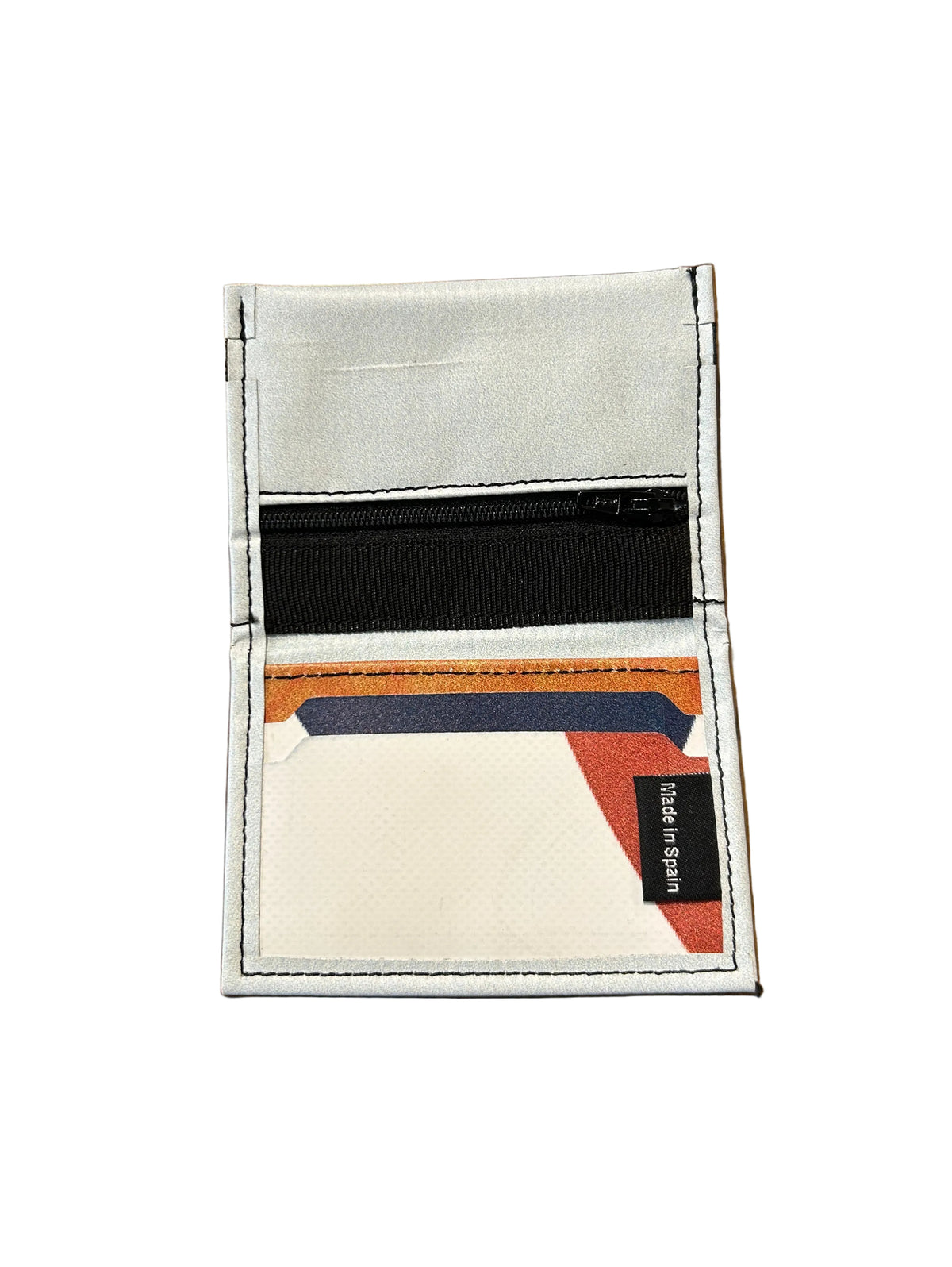 Micro Bann Upcycled Card Holder Grey- by NUKAK