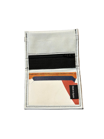 Micro Bann Upcycled Card Holder Grey- by NUKAK