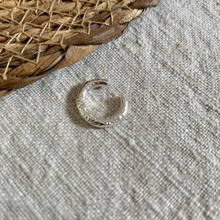 Textured Chunky Earcuff - Silver by Outline Jewellery