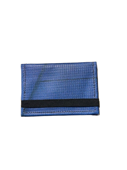 Micro Bann Upcycled Card Holder Blue- by NUKAK