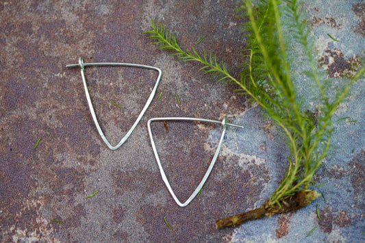 Stirling silver earrings - by Palomita Jewellery