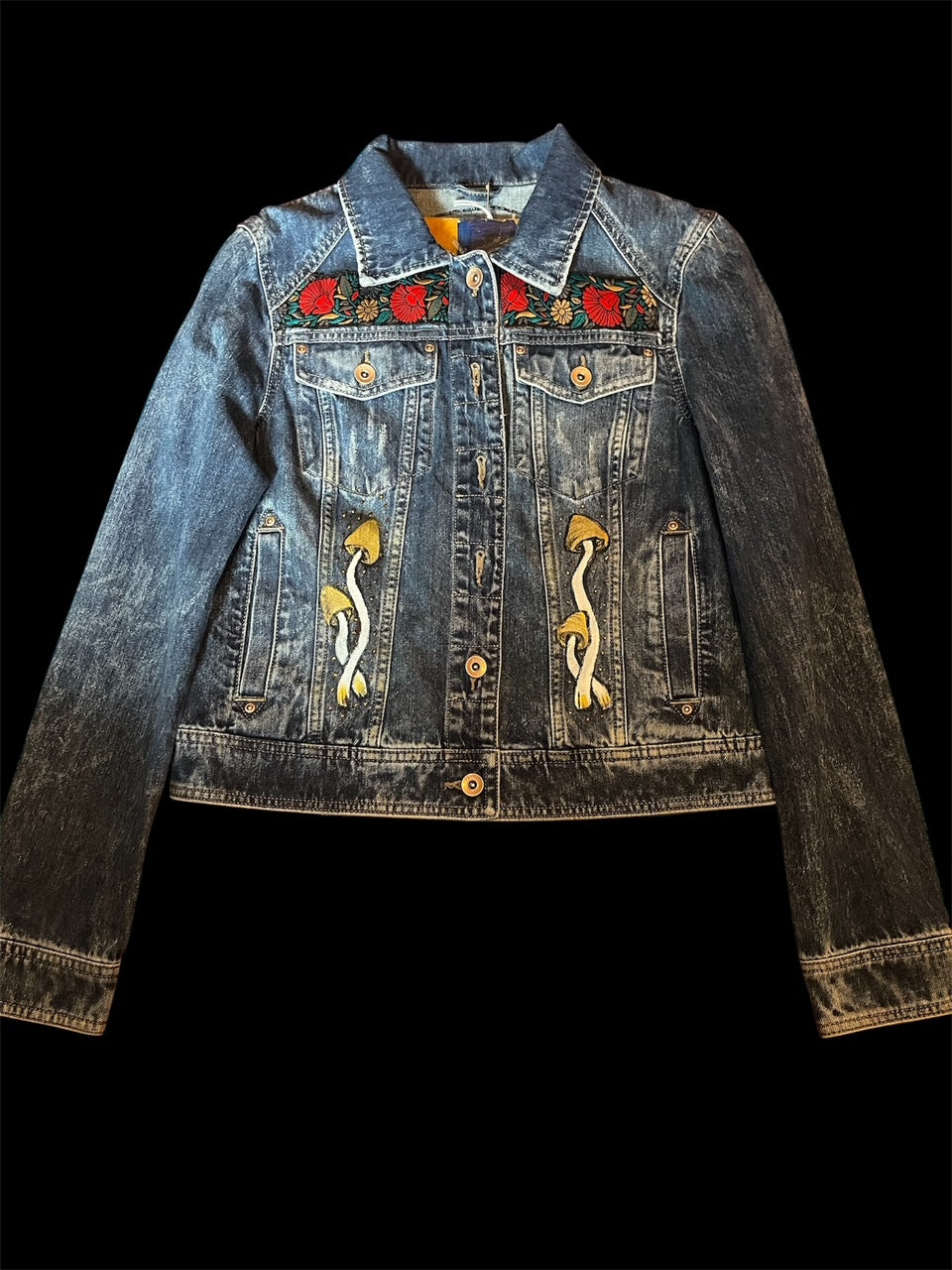 Diane Goldie Mother Gaia Denim Jacket (Upcycled)