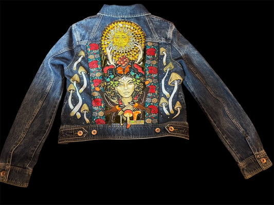 Diane Goldie Mother Gaia Denim Jacket (Upcycled)