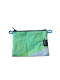 Wally Upcycled Wallet Green/Grey- by NUKAK