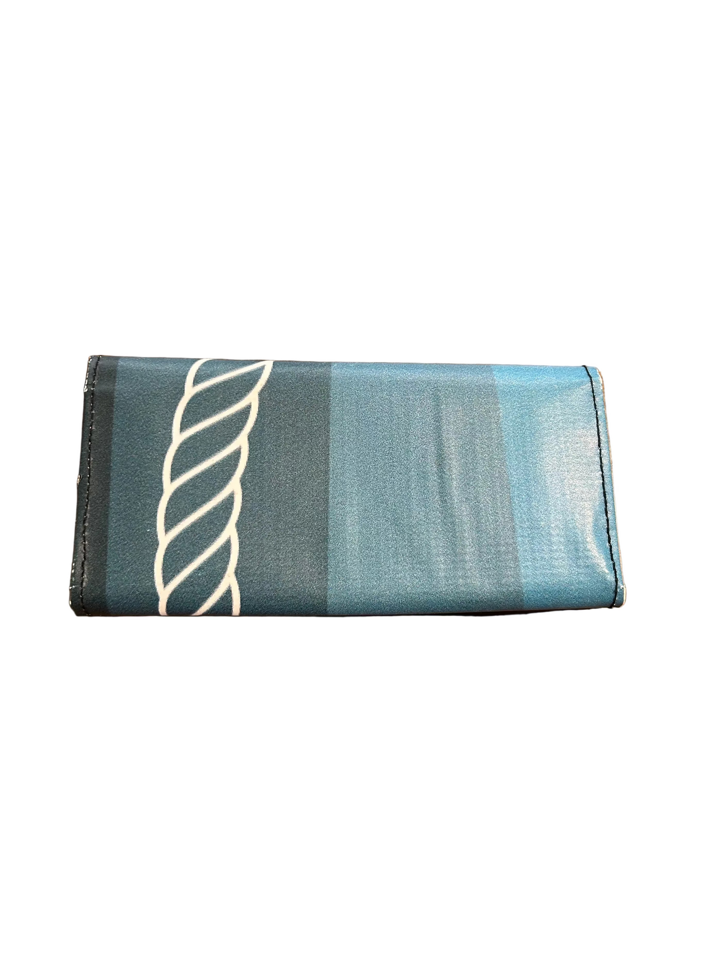 Miel Upcycled Purse Blue- by NUKAK