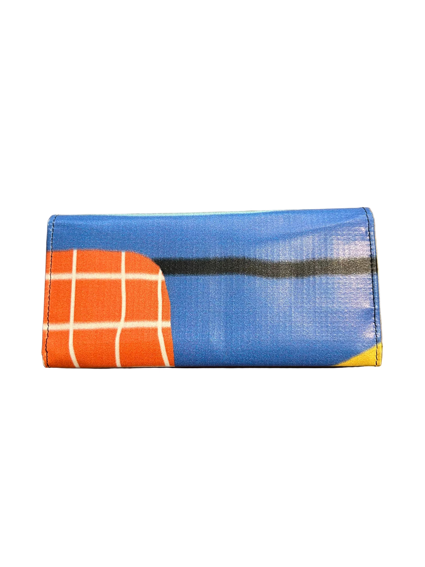 Miel Upcycled Purse Blue/Green- by NUKAK