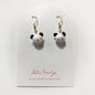 Panda Micro Crotchet earrings by Miss Peachy