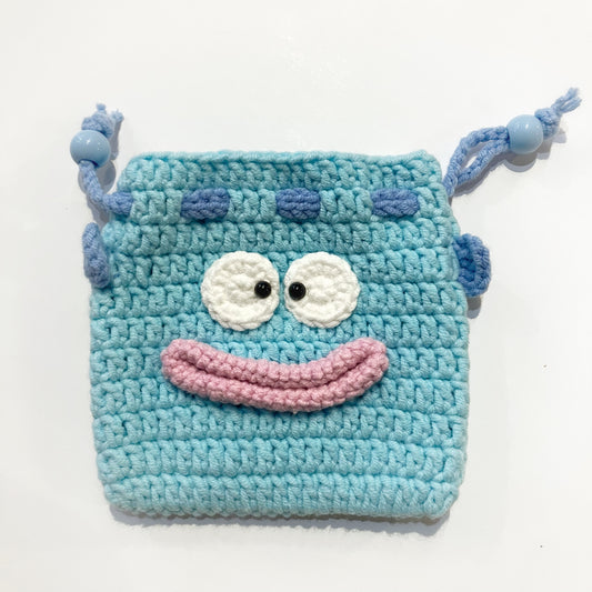 Funny Face crochet bag by Miss Peachy