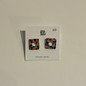 Multicolour Ceramic stud Earrings by Lili Toth