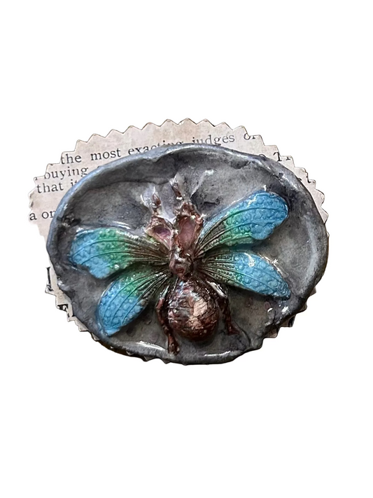Insect Brooch by Jan Cooper