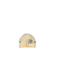 Ceramic Face Brooch by Jan Cooper