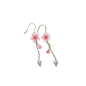 Cherry Blossom Micro Crotchet earrings by Miss Peachy