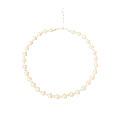 The Ocean Crown (Pearl White, 16-18") By Ostreidae