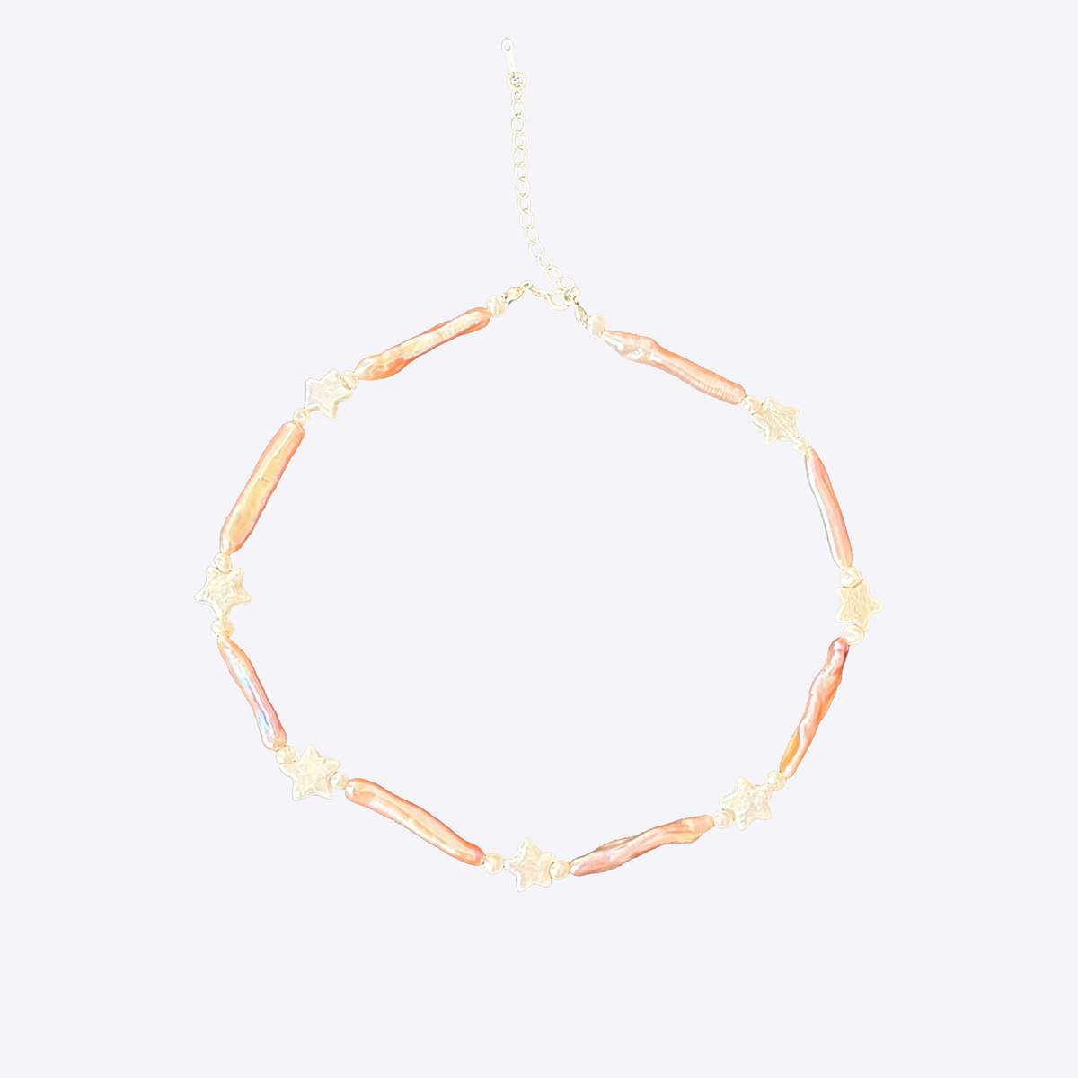 The Star Choker (Cold Pink, 14-16") By Ostreidae