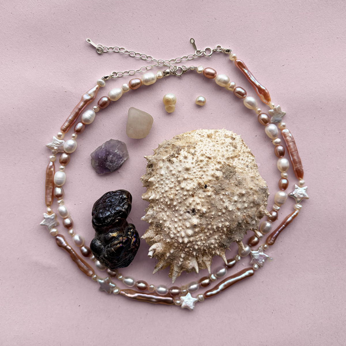 The Sea Strand (Oyster Lilac, 14-16") By Ostreidae