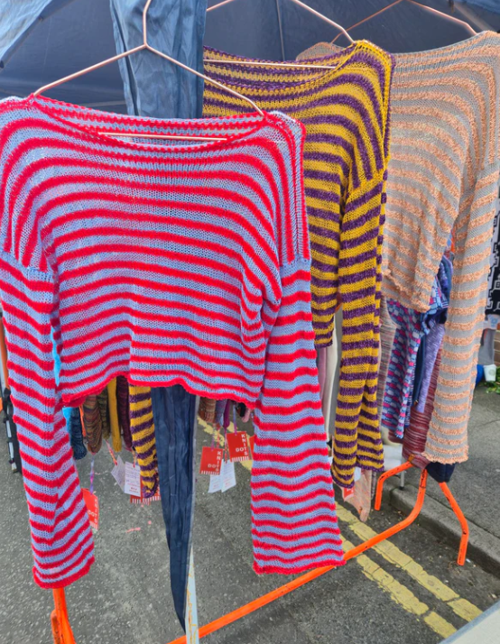 Knitted Striped Jumpers by Dot Knits