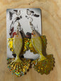 Glitter Fish Earrings by Jan Cooper