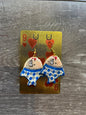 Fish Earrings by Jan Cooper