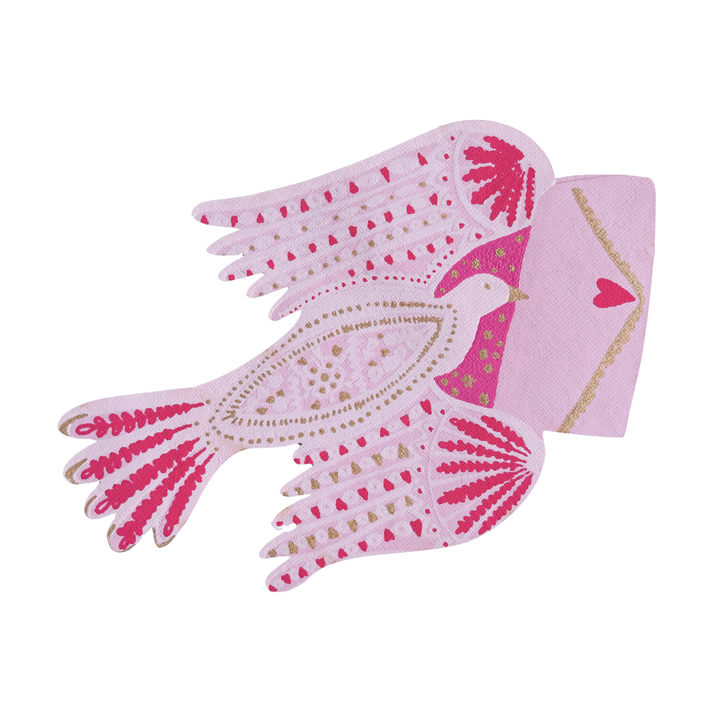 Love Letter Bird Greeting Card - by East End Press