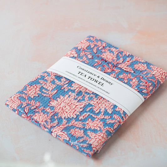 Constance & Denny - NEW BOTANICA SKY tea towel