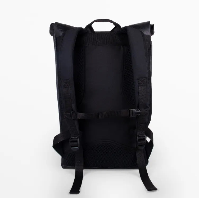 Arce Truck Backpack Upcycled Truck Inner Tube Tyres - Black