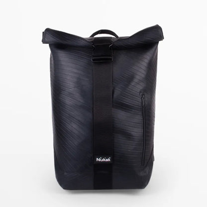 Arce Truck Backpack Upcycled Truck Inner Tube Tyres - Black