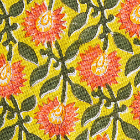Pressed Petals Amber tea towel by Constance & Denny