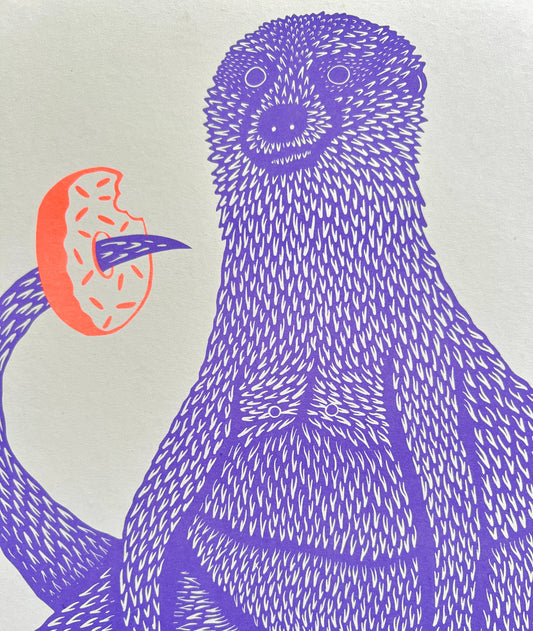 Hole Food Diet  - A4 Size Print - by Strangford