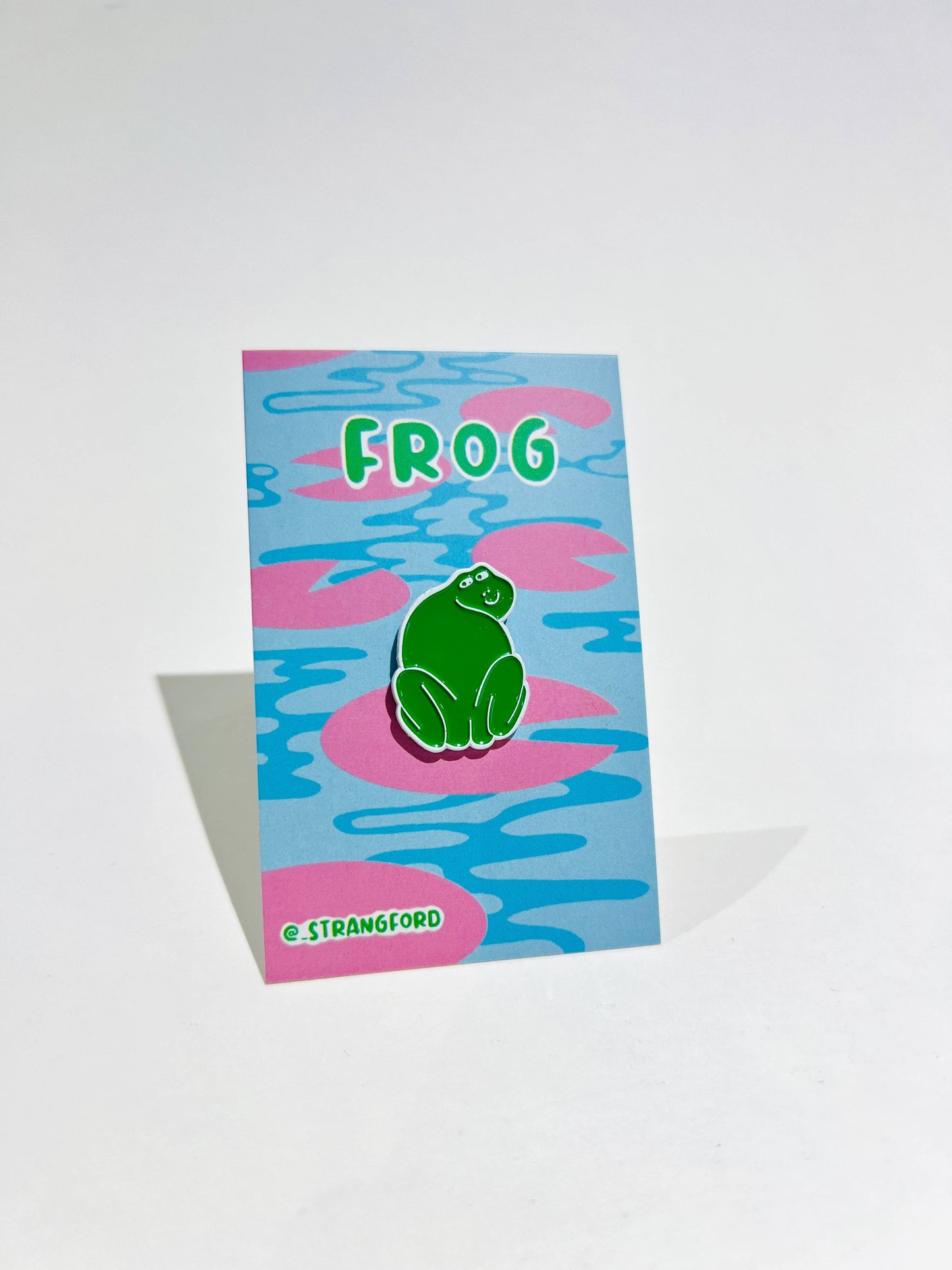 Strangford - Frog Pin Badge