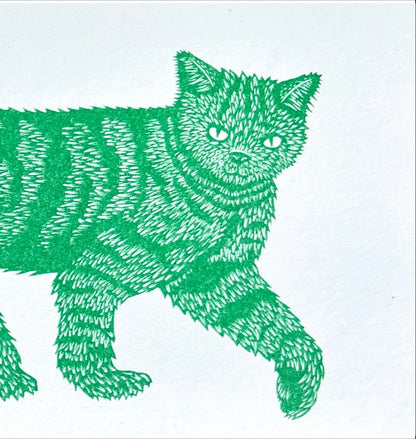 Ass Purr Usual - Print - by Strangford