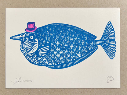 SoFishticated A4 size Print - by Strangford
