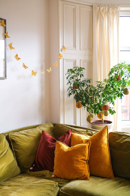 East End Press - UK/EU: Orange Honeycomb Ornament