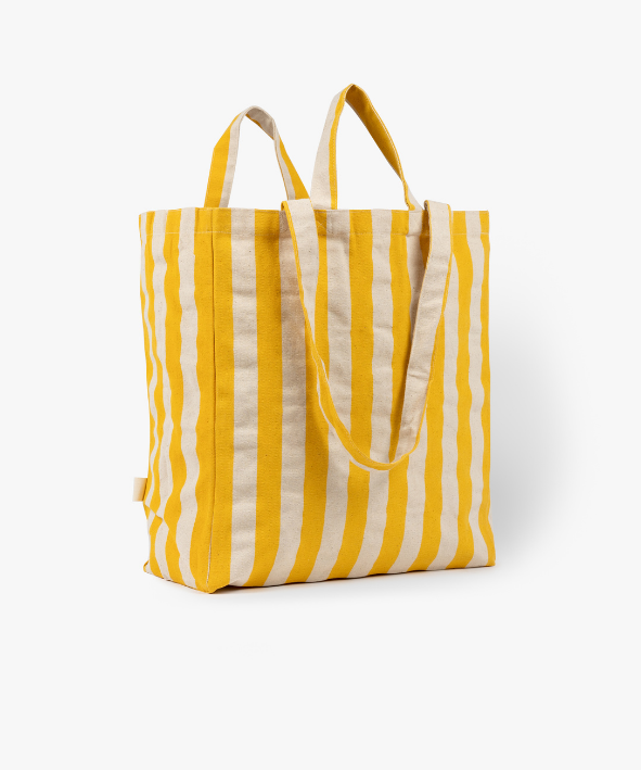 Organic Cotton Tote - Stripes - by OMOM