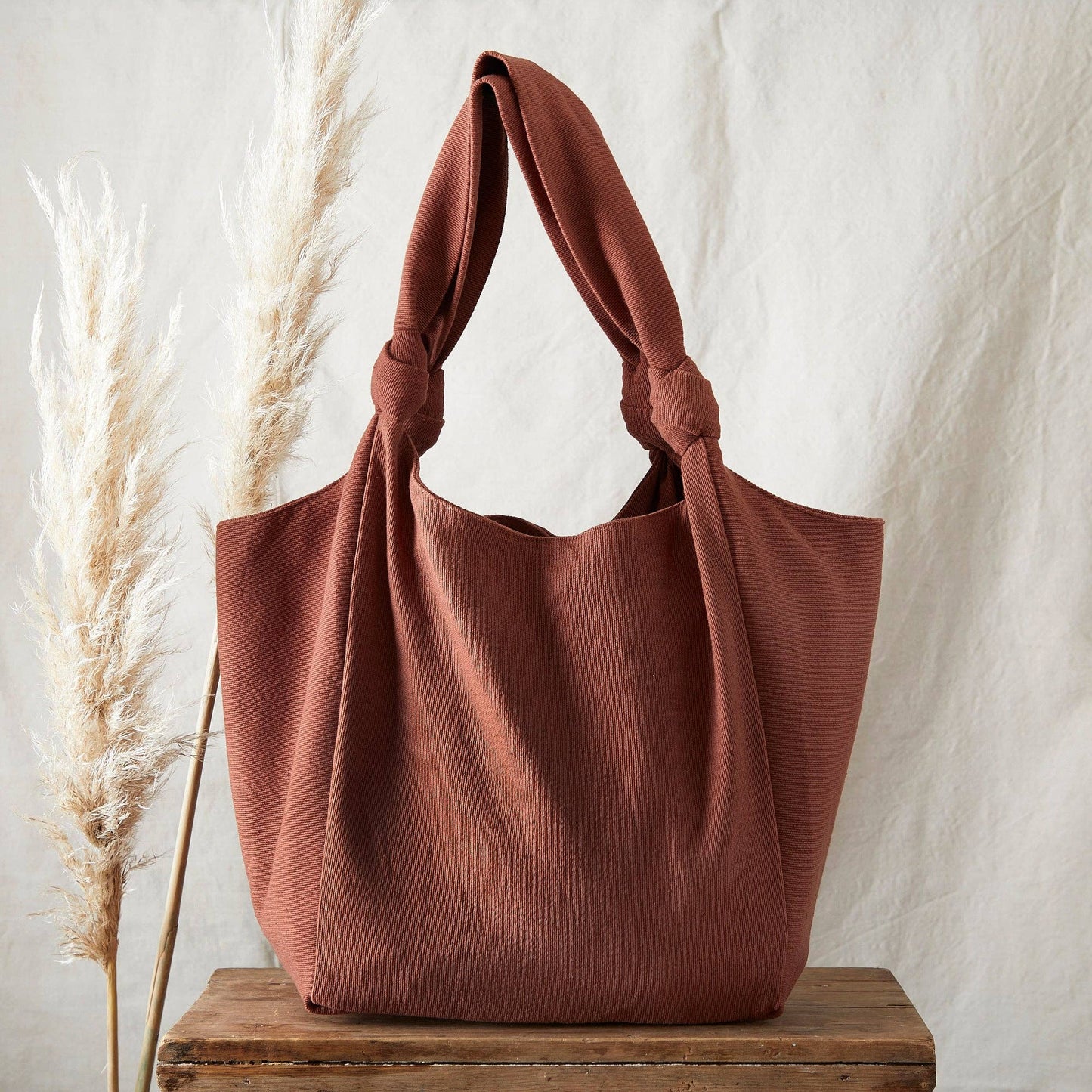 AURA QUE - JOGI Vegan Cotton Everyday Shoulder Bag