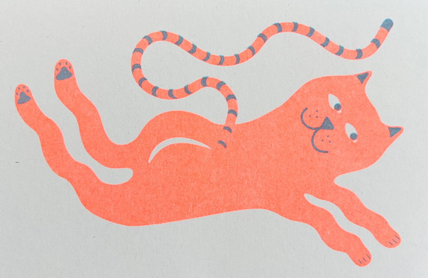 'Cat' - Greetings Card - by Strangford