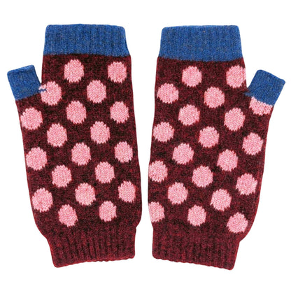 Women's Lambswool Wrist Warmers - by Catherine Tough