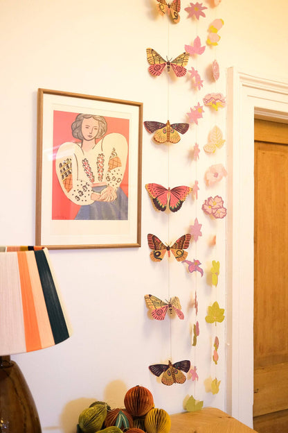 Butterfly Vertical Wall Hanging - by East End Press