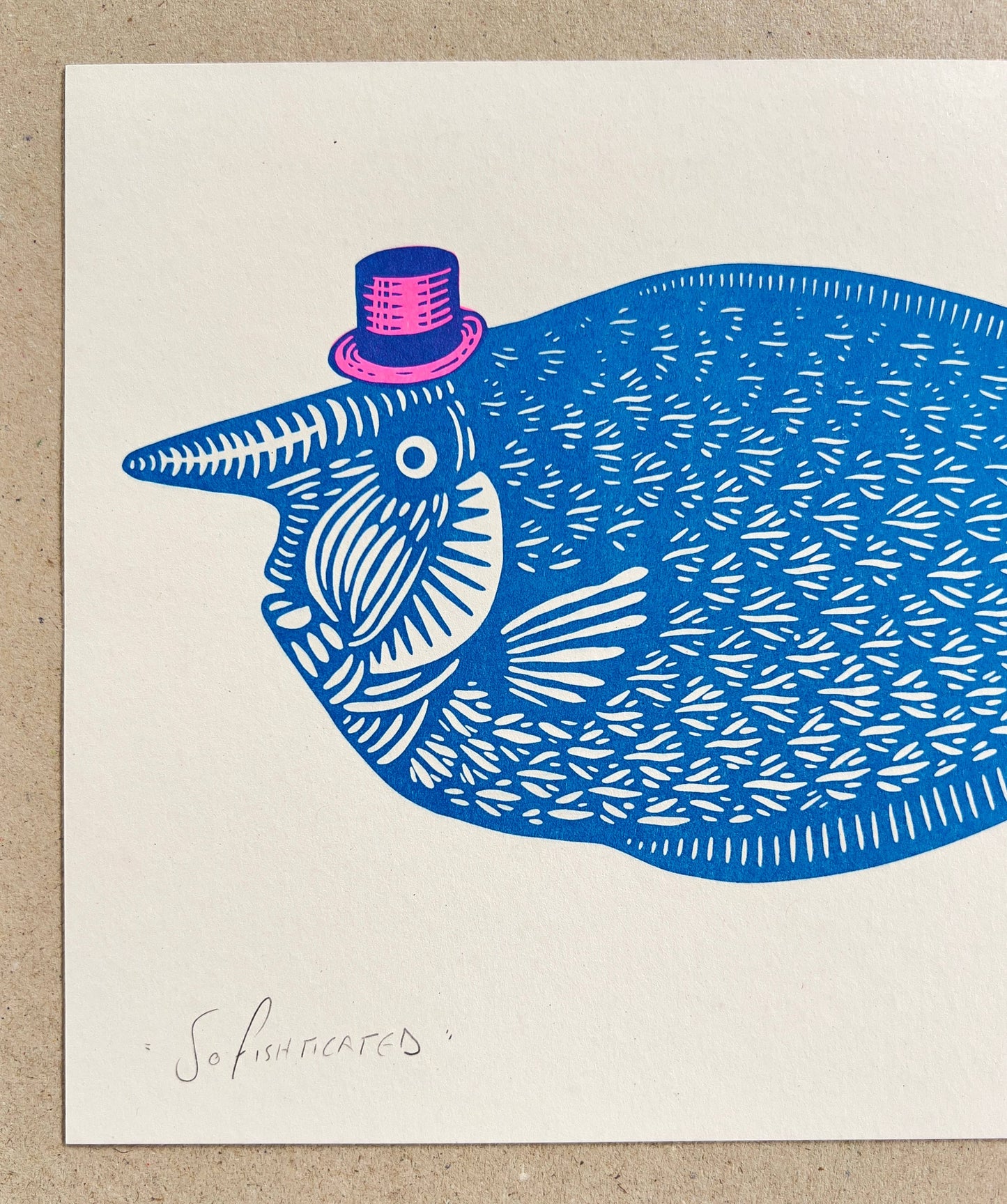 SoFishticated A4 size Print - by Strangford