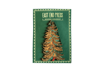 East End Press - UK/EU: Tree Wooden Ornament