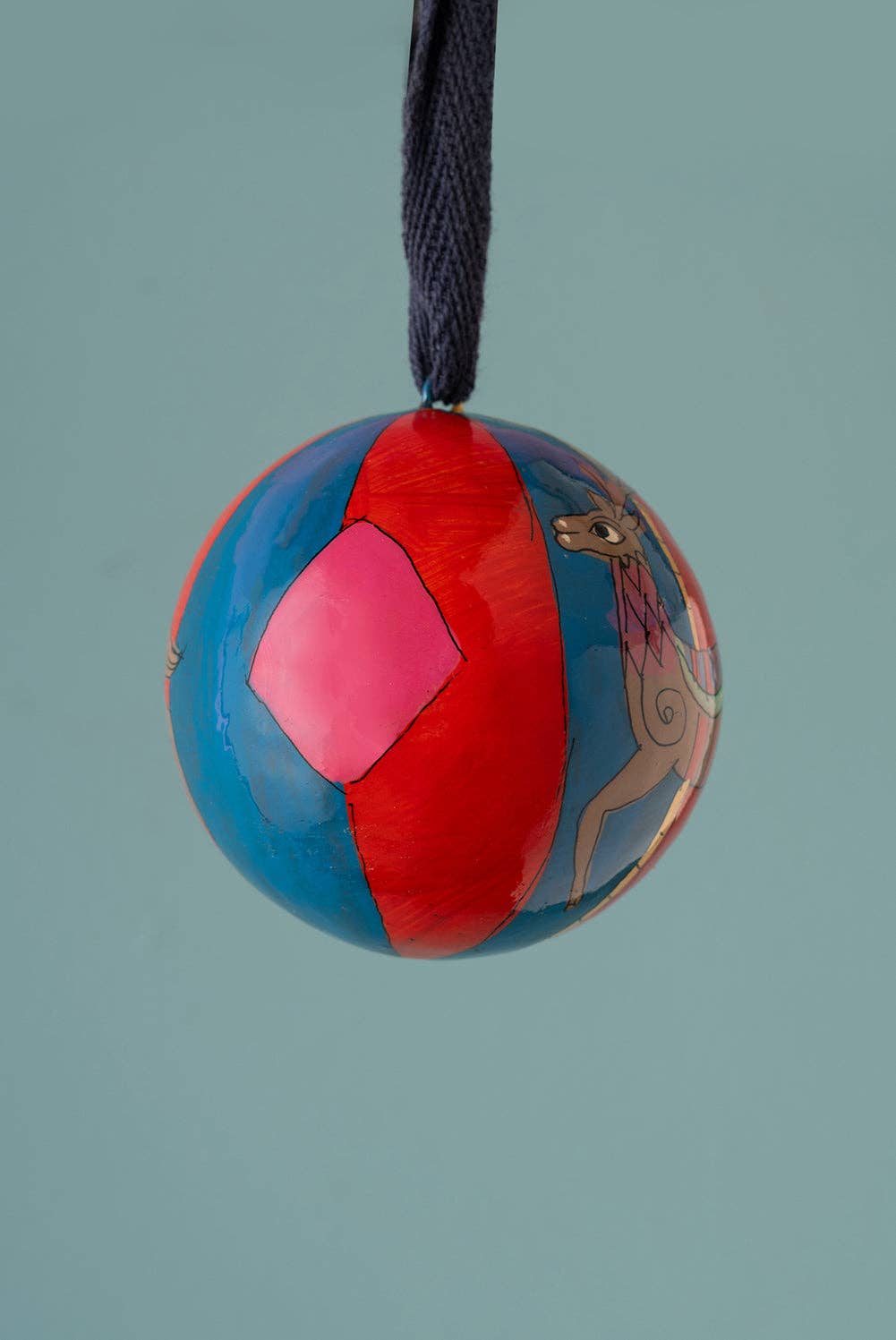 Daisy Snow - Reindeer Carousel Bauble